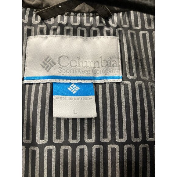 Columbia Brown Coat Womens L Brown Thermal Coil Insulated Parka Gorpcore Outdoor - Picture 11 of 12